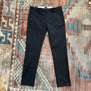 J Crew Brushed Cotton Blend Slim Pants Mens 34 x 34